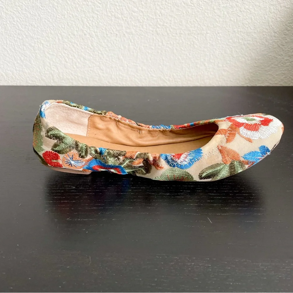 Lucky Brand Women's Floral Ballet Flats - Multicolor - Picture 7 of 11